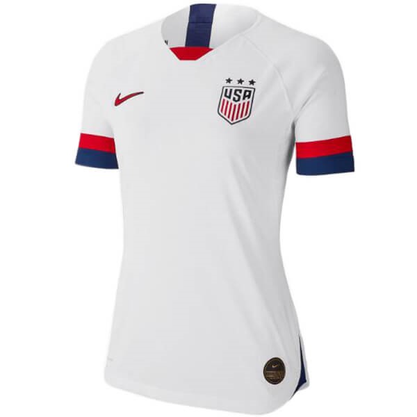 Maillot Football États-Unis Domicile Femme 2019 Blanc